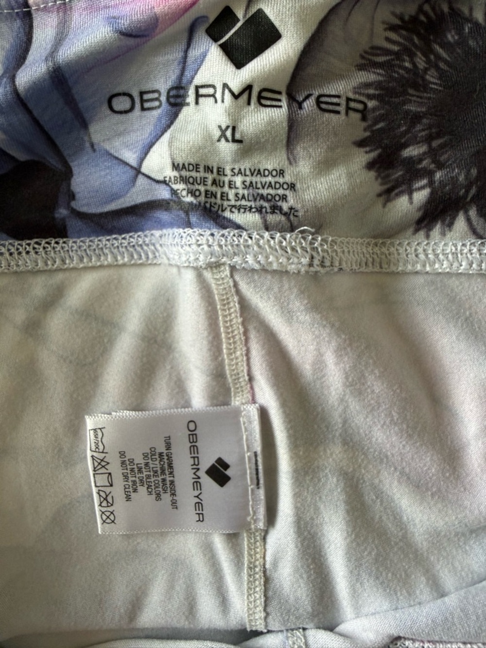 Obermeyer Floral Print Leggings XL - Picture 4 of 5